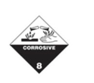 corrosive material sign
