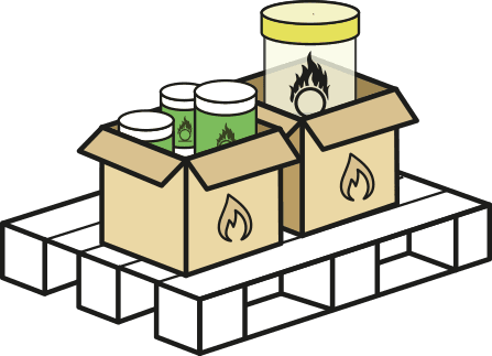 oxidising substances dangerous goods delivery