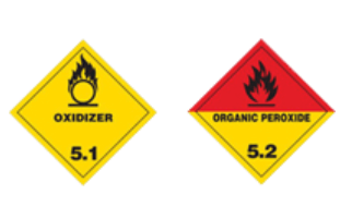 oxidising substance sign